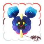 Officiële Pokemon center Pokemon fit knuffel Cosmog 15cm 